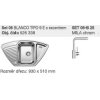 SET 06-B 25 Tipo 9 E přírodní lesk s excentrem  + Mila chrom