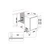 Umývačka riadu Whirlpool WIC 3C33 PFE