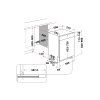 Umývačka riadu Whirlpool WBO 3O33 PL X