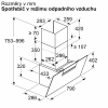 DWK87FN60 Nástěnný odsavač par