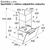 LC67KFN60 Nástěnný odsavač par