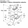LC67KFN60 Nástěnný odsavač par