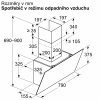 DWK85DK60 Nástěnný odsavač par