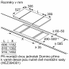 PXX375FB1E Flex indukční varná deska