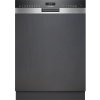 SN55ZS07CE iQ500 - Vestavná myčka nádobí - 60 cm - Broušená ocel