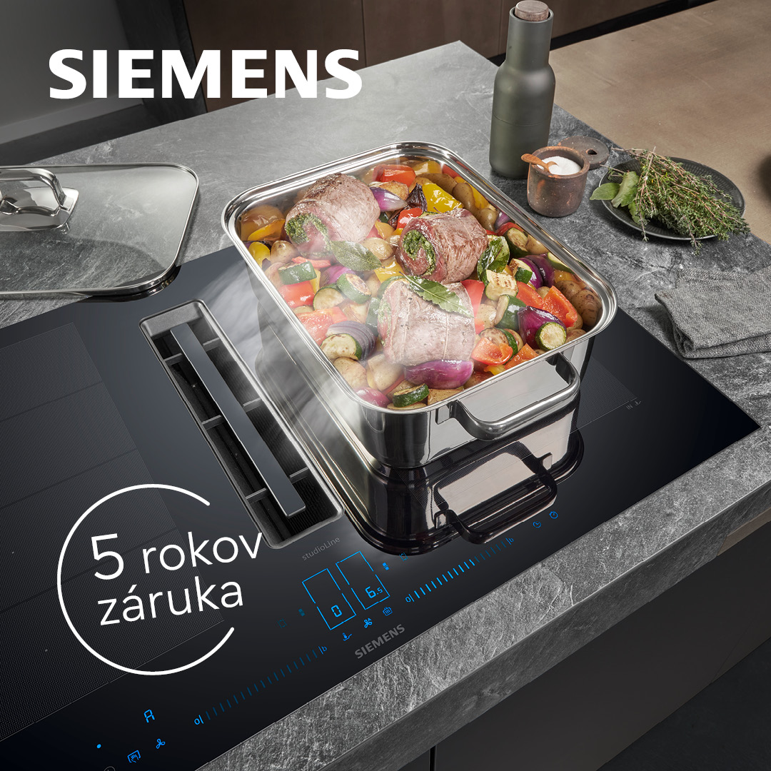 Predĺžená záruka na 5 rokov - spotrebiče SIEMENS