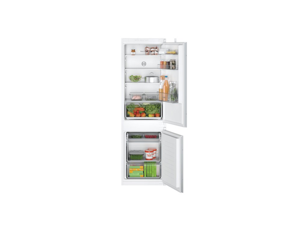 Serie | 2 Zabudovateľná chladnička s mrazničkou dole 177.2 x 54.1 cm KIV86NSF0