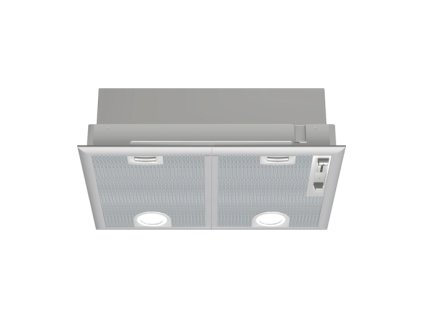 Serie | 4 Zabudovateľný odsávač pár 53 cm strieborná metalíza DHL555BL