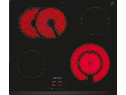 iQ300 Elektrická varná doska 60 cm Čierna, inštalácia na pracovnú dosku bez rámčeka, ET631BNB1E