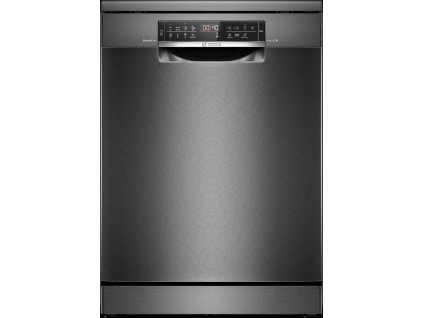 SMS6ECC12E Séria 6 - Voľne stojaca umývačka riadu - 60 cm - Brúsená čierna oceľ s ochranou proti odtlačkom prstov