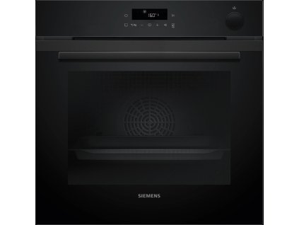 HR232GEB3 iQ300 - Zabudovateľná rúra s prídavnou parou - 60 x 60 cm - tmavočierna inox