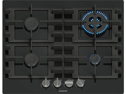 EN6B6HK40 iQ300 - Plynová varná doska - 60 cm - tvrdené sklo, čierna