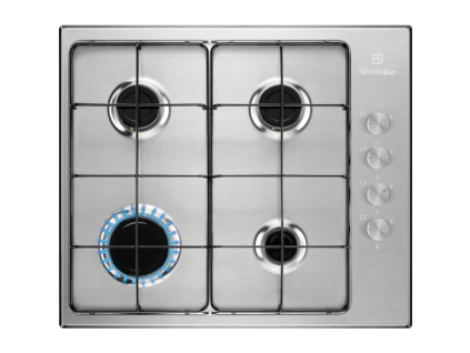 KGS6404SX Plynový varný panel Slim side control 60 cm