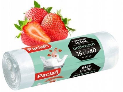 Paclan vonné odpadkové pytle do koupelny 15l 8µm8µm 40ks