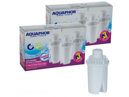 6x FILTR WODY AQUAPHOR B100 15 WKLAD DAFI ZELMER