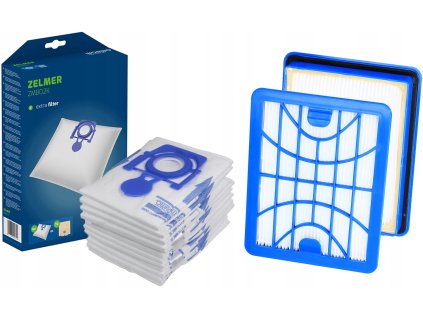 Sada HEPA filtr + sáčky pro ZELMER Cobra Cobra Plus 2000.0.F08 E  2000.0.F08 S 1+ 4ks