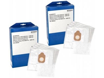 Worki do Rowenta Tefal Moulinex typ ZR200540 x8