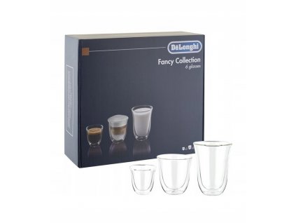 FILIZANKI SZKLANKI DO CAPPUCINO DELONGHI 6SZ