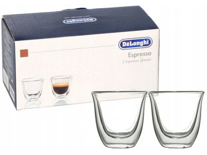 Szklanki termiczne Delonghi do espresso 60ml 2 szt