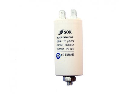 KONDENSATOR ROZRUCHOWY DO SILNIKA 12uF 450V