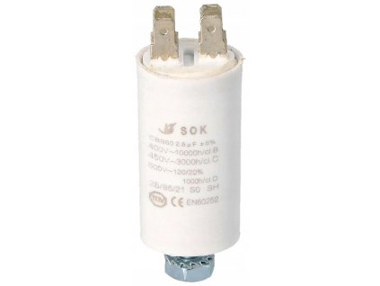 SOK Kondenzátor rozběhový CBB60 2,5UF 450V