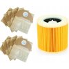 10x WORKI FILTR DO KARCHER MV2 WD2 A2004