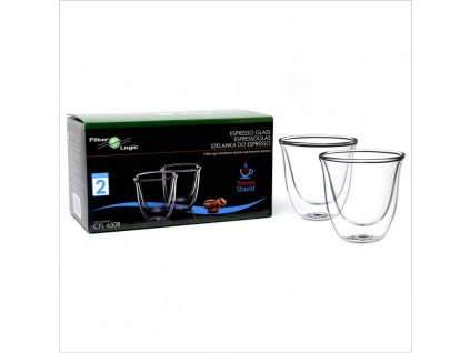 Filter Logic CFL-655B Espresso poháre na kavu 70ml x2ks
