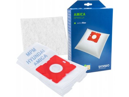 Worwo MPMB02K vrecká pre Amica, AEG, Beko 4ks + filter