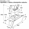 DWK91LT60 Nástěnný odsavač par