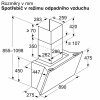 DWK91LT60 Nástěnný odsavač par