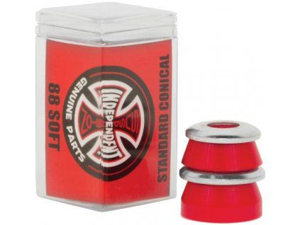 Bushingy Independent standard conical soft red