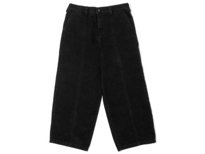 Kalhoty Poetic Collective Split Pant Black denim