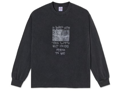 Triko Polar LS Tee So Bored Silver black