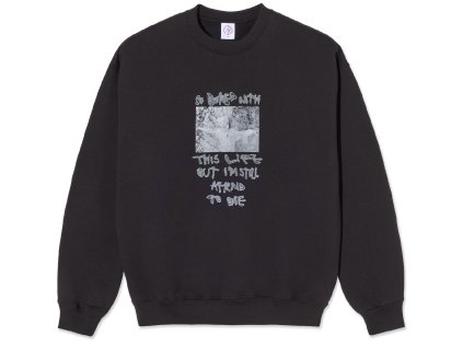 Mikina Polar Dave Crewneck So Bored black