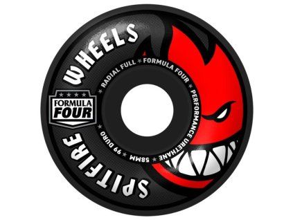 Kolečka Spitfire F4 Radial Full Black 99D