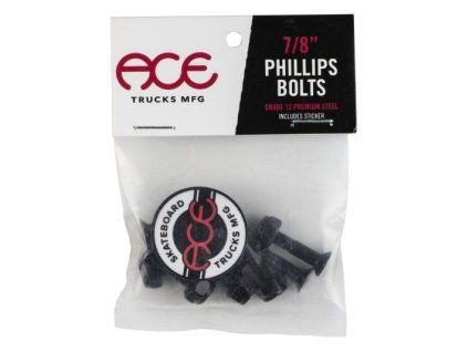 Křížové šroubky ACE Phillips 7/8 black