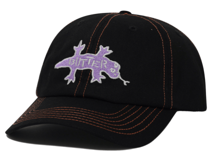 Kšiltovka Butter Reptile 6 Panel Cap black