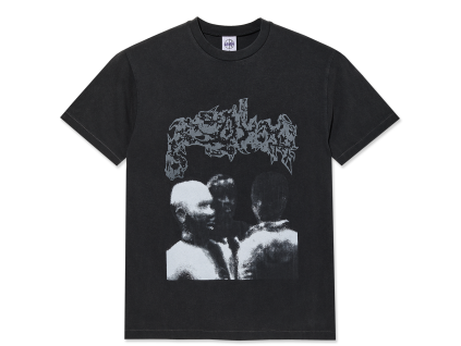 Triko Polar Band Tee Overhead  Silver black
