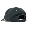 Kšiltovka Butter Rounded Logo 6 Panel Cap Washed Black