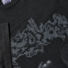 Triko Polar Band Tee Overhead  Silver black