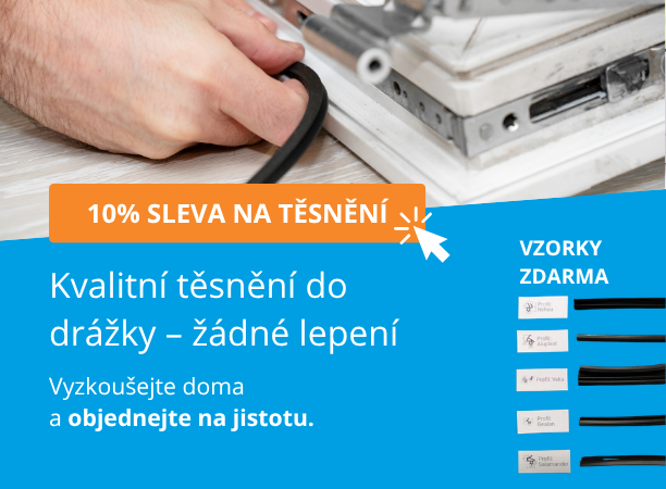 Sleva na 10 % metrážové těsnění