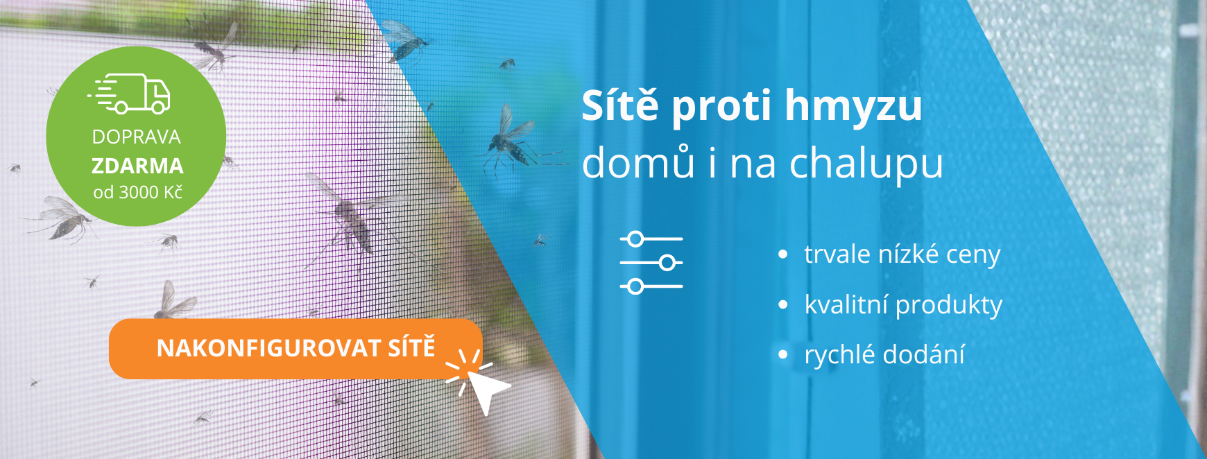 sítě proti hmyzu