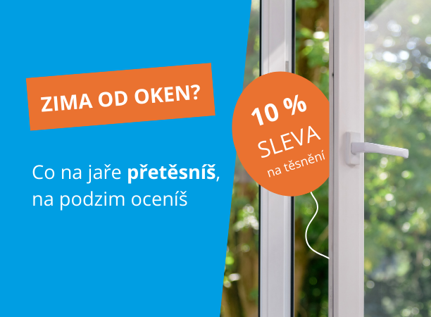 Sleva na 10 % metrážové těsnění