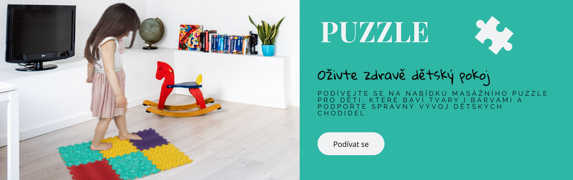 Masážní puzzle pro děti