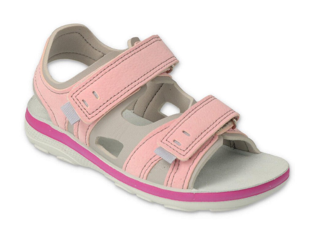 Befado 066X101 RUNNER dívčí sandále světle růžové | spravnabota.cz