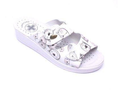 Medi Line 714 FANTASIA bílá zdravotní obuv