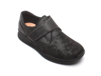 Medi Line 10000 černé zdravotní pánské polobotky