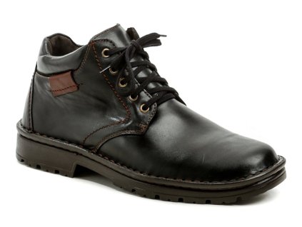 Bukat 281B cerné pánské zimní boty 1