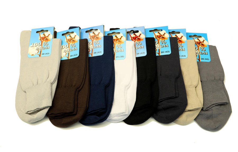 PROPS ponožky pro dospělé 100% bavlna VELIKOST: 35