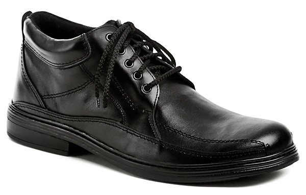 Koma 521-1 černé nadměrné pánské zimní boty BARVA: ČERNÁ, VELIKOST: 46